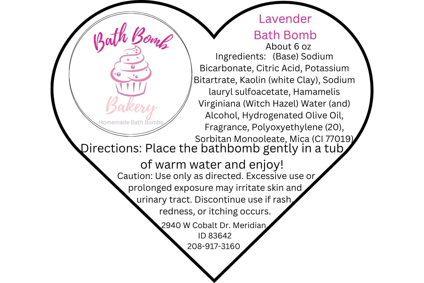 Lavender Love Bath Bomb